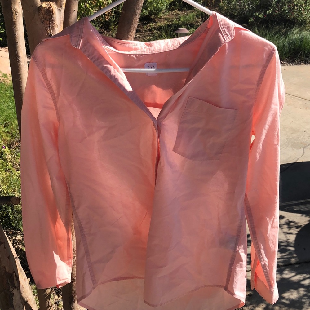 long sleeve button down shirt women